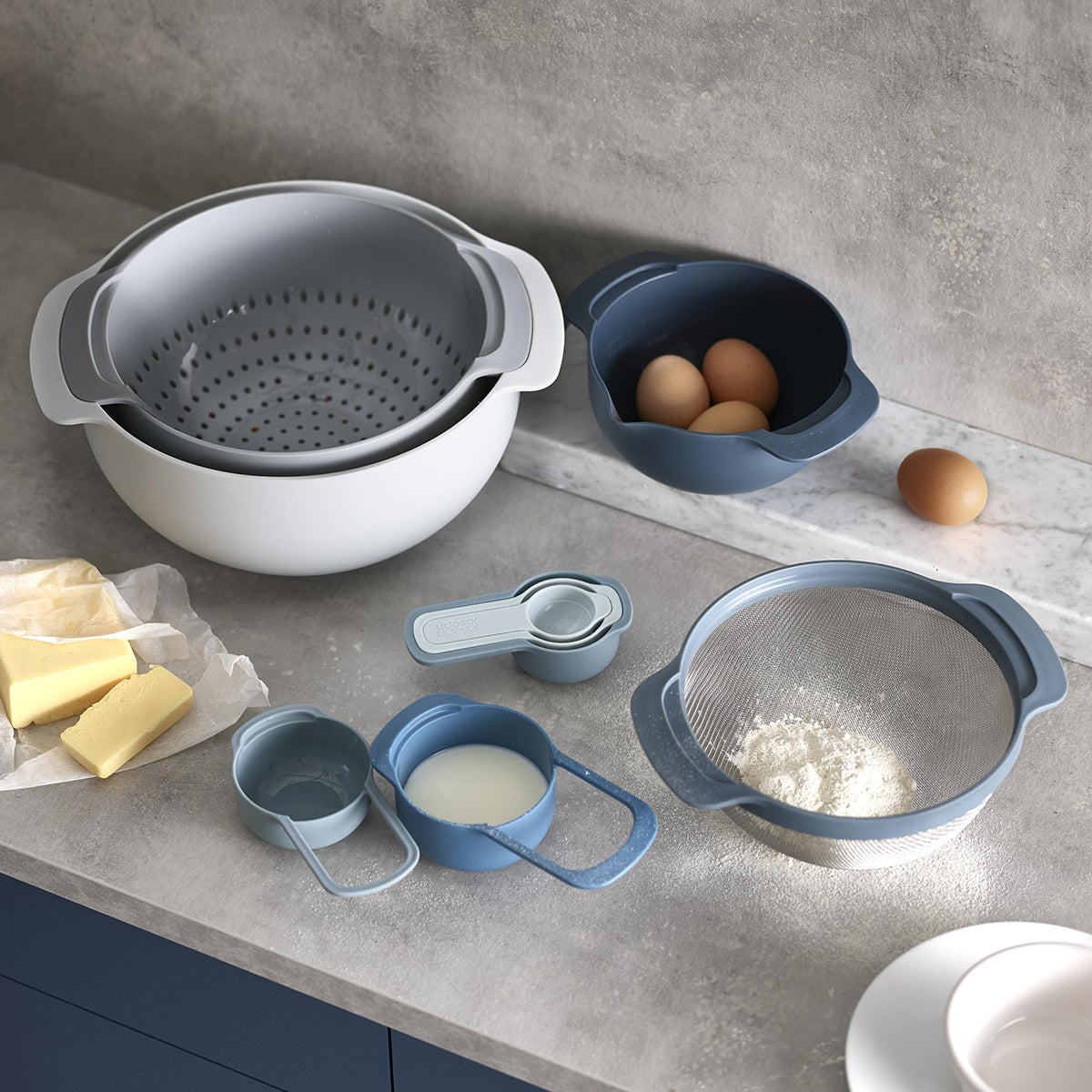 衛生日用品 yo 9 Joseph Joseph Nest 9 Plus Food Preparation Set | The Container Store